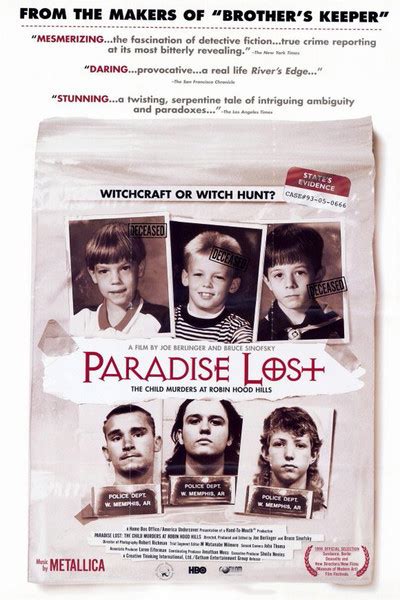 gofilm paradise lost|Paradise Lost: The Child Murders at Robin Hood Hills (1996) .